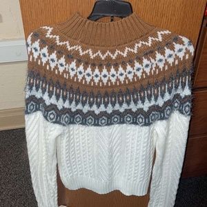 Warm Chevron Sweater